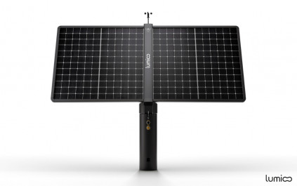 Tracker solaire sur mat pour particulier