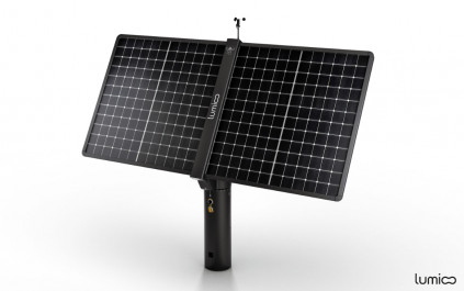 Tracker solaire 2 axes 4 panneaux photovoltaiques Lumioo 