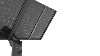 Technologie de panneaux photovoltaiques innovante sur le tracker solaire Lumioo